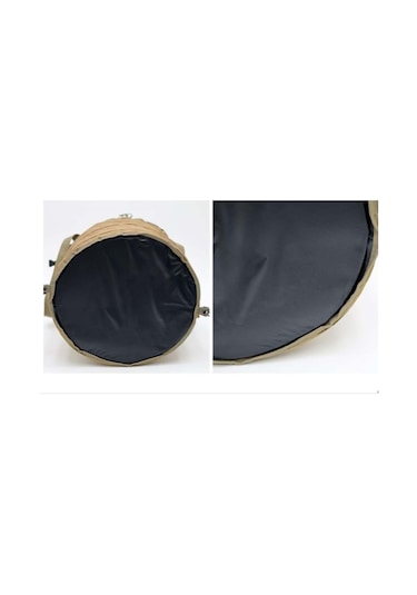 Suntek Magideal Bahçe Atık Torbası Çiçekler Yaprak Sepeti Haki-m