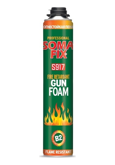 750 ML B2 Tabancalı Yangına Dayanıklı Poliüretan Köpük Somafıx