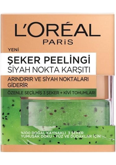 L'Oreal Paris Siyah Nokta Karşıtı Şeker Peelingi 50 ML