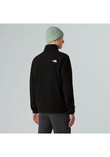 The North Face Glacier 1/4 Fermuarlı Polar Fleece Nf0a8d0qjk31 Siyah