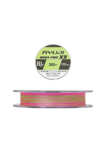 Ryuji Win-x Pro 9b Multicolor 300m İp Misina 0,14mm 0,14mm