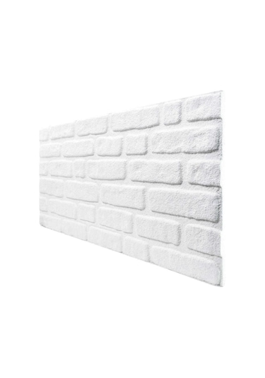 5 Adet X Tuğla Desenli 3D Strafor Köpük Duvar Kaplama Paneli (446785546)