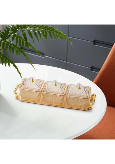 Suntek Magideal Saklama Kabı Kahverengi 3'lü Kahverengi