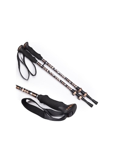 Evolite Golden Quick-Lock Dıştan Kilitli Trekking Batonu