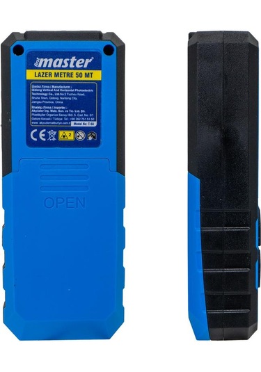 Master 506934 Lazer Metre Mesafe Ölçer 50 Metre