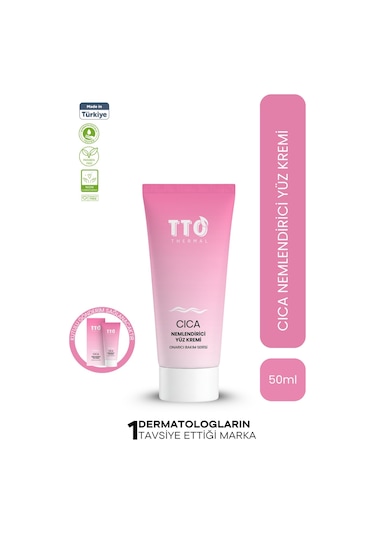 Tto Thermal Cica Nemlendirici Yüz Kremi 50 ML