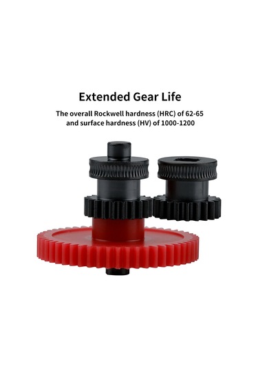 Ximistore9 Elegoo Neptune 4/pro/plus/max Uyumlu Sert Çelik Ekstruder Dişli Seti - Hassas Besleme, Dayanıklı Ve Sorunsuz Extrusion