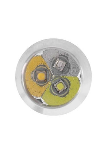 Ulzyvf Createtech Test Siyah Meşale Led Kamp Feneri, Hafif Ve Dayanıklı Siyah