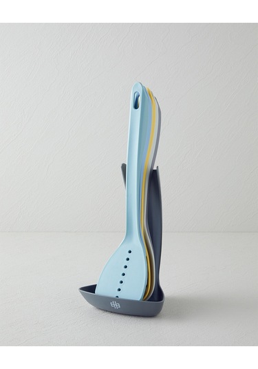 English Home Tiffany Plastik 6'lı Servis Gereci 33 Cm Renkli Renkli