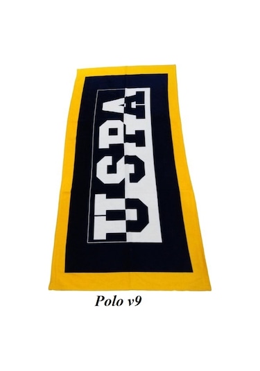 Polo ve Pingui Desenli Plaj Havlusu (Seçenekli)