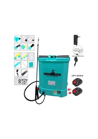 Plant Mate HX 16-C 16 L 2 Bataryalı Lityum Akülü İlaçlama Pompası