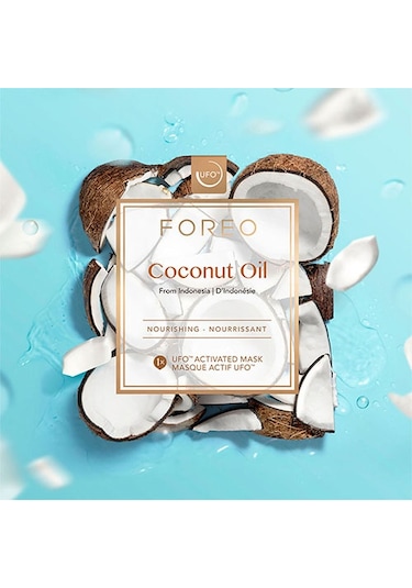 Foreo Ufo Coconut Oil Besleyici 6'Lı Aktif Maske