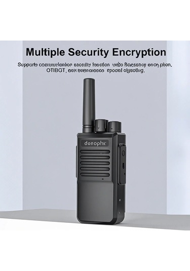 Yaozixa Docooler T1 Walkie Talkie 5w 400-470mhz 16 Kanal 2800mah Pil 1-5km Erişim Mesafesi Tekli Paket Şarj Dizini İle Eu Standartı