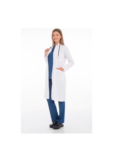 Tesettür Uzun Boy Doktor Önlüğü Öğretmen Önlüğü Hemşire Önlük Kad