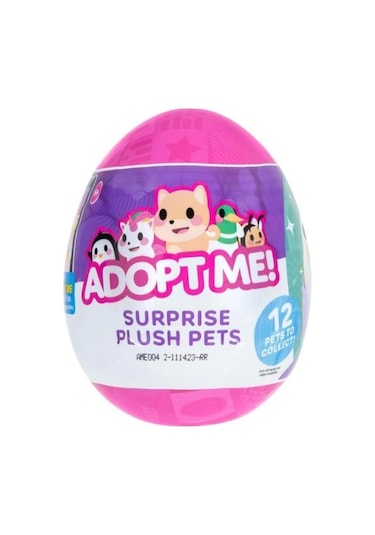 Nessiworld Adt00000 Adopt Me Sürpriz 12 Cm Peluş - Ame0001 Diğer