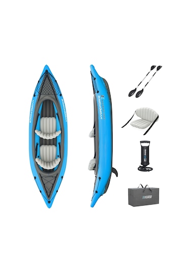 Hydro-force 65131 Cove Champion X2 İki Kişilik Kano Seti 3.31m X 88cm