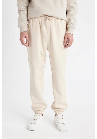 DeFacto Regular Fit Jogger Eşofman Altı Fermuar Cepli Lastikli Paça Y5511AZ24AUBG702