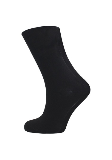 Bambu Kadın Çok Renkli Soket Diyabetik Şeker Çorabı Sıkmayan Çorap 6'lı Paket Çok Renkli