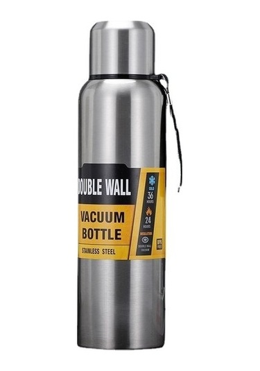 High Quality Shoe Bag Ivy Stationery 750 Ml Askılı Mug Termos Büyük Kapasite 9mklsj Gümüş