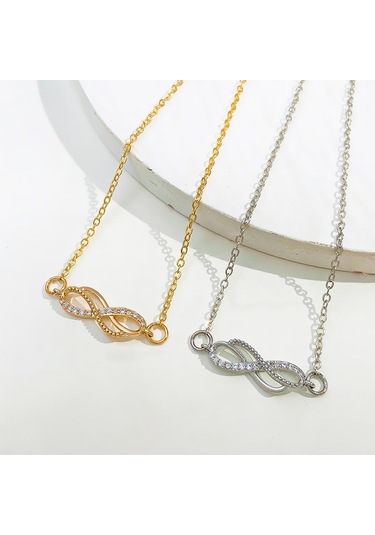 Yaz Plaj Altın Gümüş 8-şekilli Ayak Zinciri Basit Mizaç Bileklik İnce Zincir Kadın Modası Altın