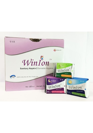 Winion Gece 4'lü - Günlük 5'li - Normal 10'lu Hijyenik Ped Karma Set