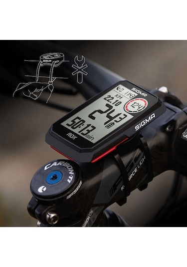 SIGMA ROX 4.0 GPS KİLOMETRE SAATİ HR SET