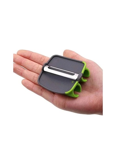 Trendooze Cloud011 Siyah Yeşil Paslanmaz Çelik Sebze Soyucu Mekan Mutfak Aksesuarı Siyah-yeşil Siyah -Yeşil