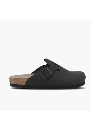 Terlik Erkek Rıva G104397 Genuins Apure Black Apure Black