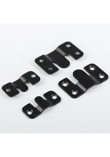 Hfambition Ev Mobilyaları İçin Paslanmaz Çelik Küçük Dağ Formlu Kilitli Bağlantı Elemanı - Ev Gereçleri Sabitleyici, Dayanıklı Ve Kullanımı Kolay