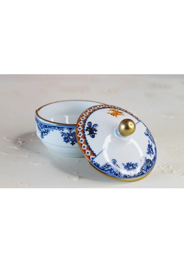 Fermato Porselen Kapaklı Şekerlik Hybrid 1 Serisi Çok Renkli