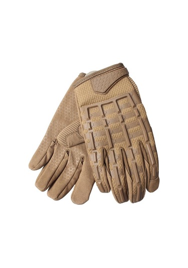 Kauçuk Masfal L Beden Cay232 Taktikal Eldiven Wolf Brown