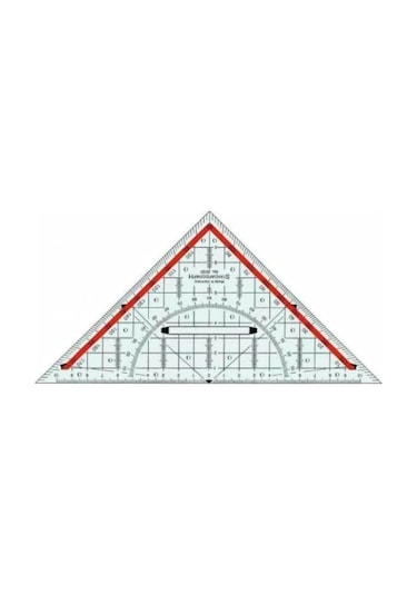 Geoderik Cetvel 32 Cm Çok Renkli