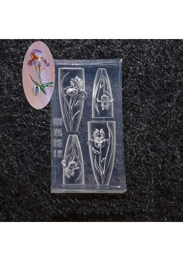 1 Adet Çiçek Şerit Gül Lale Kalıp Zambak 3d Akrilik Kalıp Papatya Gül Nail Art Süslemeleri Çivi Dıy Silikon Çivi Kalıp Lavanta