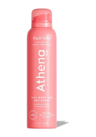 Athena Club Peach Velvet Tüm Vücut Sprey Deodorant 113gr