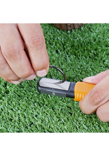 Tenfowee Mobil Çelik Kesici Ayna Takımı - Bahçe Budama Makasları, Gölgeler, Bıçaklar İçin Profesyonel Elmas Taşlı Sürekli Ayna Mavi, 1 Adet