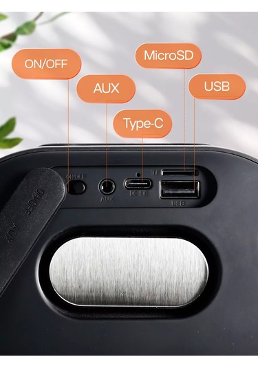 Smartbuy Kablosuz Taşınabilir Hoparlör, 6 W, Bluetooth, Mp3, Fm 223801736