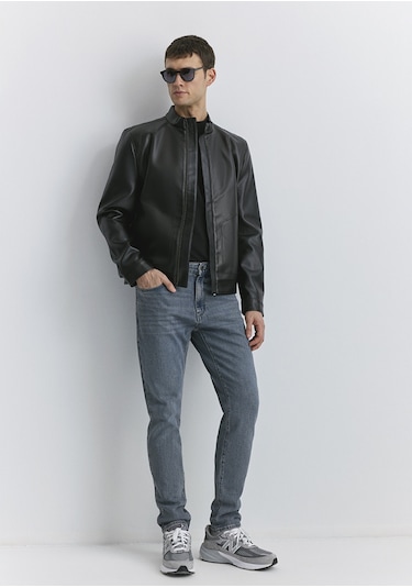 Mavi - Milan Mavi Black Puslu Koyu Mavi-gri Jean Pantolon 0081089341 Koyu Mavi