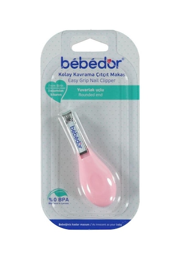 Bebedor Kolay Kavrama Çıt Çıt Makas - Pembe