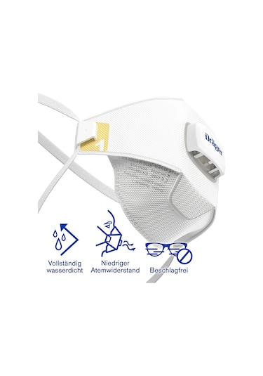 Drager 1910 Ventilli Ffp1 Toz Maskesi