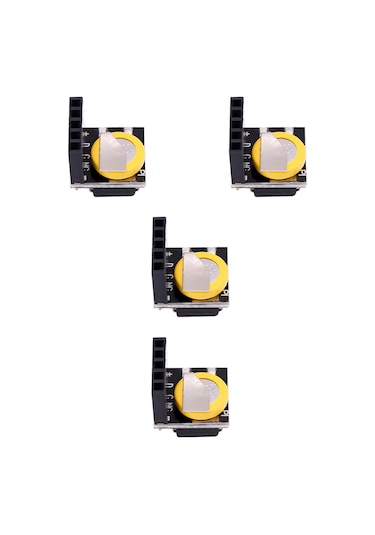 Ximistore9 Ds3231 Rtc Saat Modülü 4'lü Paket Pil Dahil - Yüksek Doğruluk, Sıcaklık Sensörü, 3.3v/5v Uyumlu