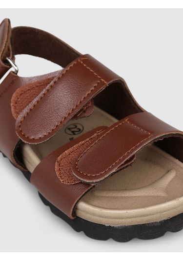 Civil Boys Erkek Çocuk Sandalet 22-26 Numara Taba Taba