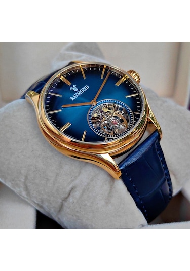 Raymond Star Otomatik Erkek Kol Saati Gold
