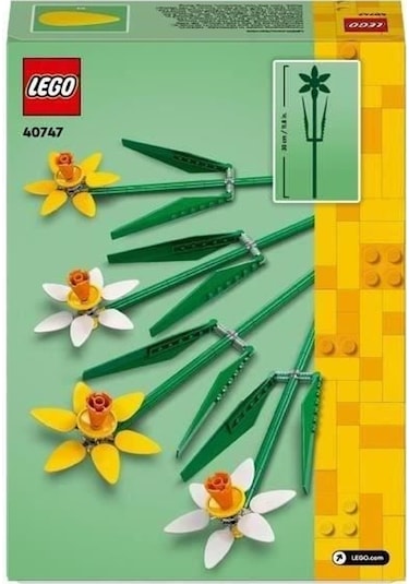 Lego 40747 Creator Nergis, Yapay Çiçek Yapım Seti, Genç Kızlar Ve Çocuklar İçin Hediye