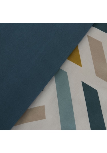 Karaca Home Morgan %100 Pamuk Tek Kişilik Nevresim Takımı Yeşil Yeşil