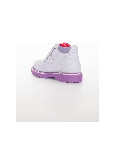 Şirin Bebe Ortopedik Cırtlı Lila Kız Çocuk Bot-2125 Lila