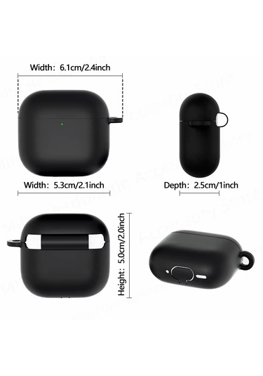 Airpods 4. Nesil Uyumlu Mat Silikon Koruyucu Kılıf+kanca Pembe