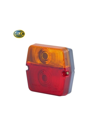 Hella Stop Lambası Kare Sarı-kırmızı 101 95 Mm