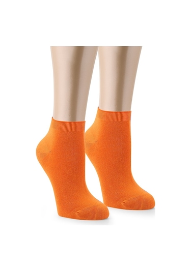 4 Mevsim Bambu Dikişsiz Kadın Patik Çorap 8 Çift 36 - 40 Çok Renkli