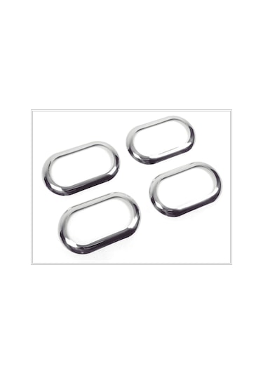 Dacia Sandero Krom İç Kapı Kolu Çerçeve 4Pcs. P.Çelik 2006-2012