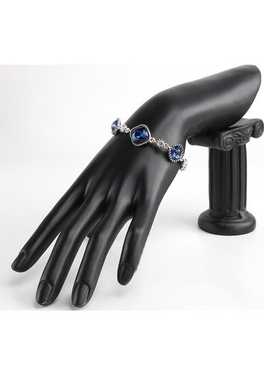 Trendooze Yüzük Tutucu Takı Siyah Raf Manken Kadın Eldiven El Ekran Bilezik Zz